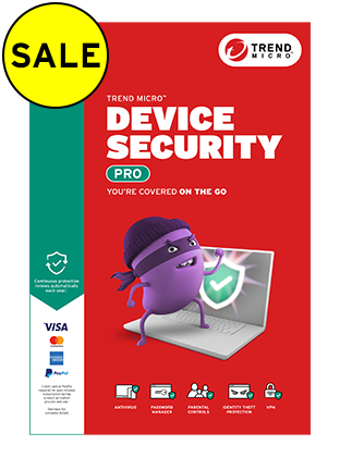 Official Trend Micro Device Security Pro Product Box Image